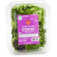 Western Family - Spring Mix Lettuce, 142 Gram