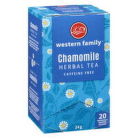 Western Family - Chamomile Herbal Tea, 20 Each