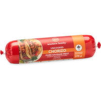 Western Family - Chorizo Pork Sausage, 375 Gram