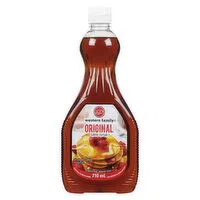 Western Family - Original Pancake Syrup, 710 Millilitre