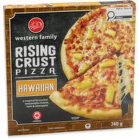 Western Family - Wf Rising Crust Hawaiin Pizza, 740 Gram