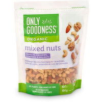 Only Goodness - Organic Mixed Nuts, 454 Gram