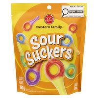 Western Family - Sour Suckers, 180 Gram