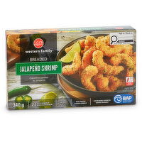 Western Family - Breaded Jalapeno Shrimp, 340 Gram