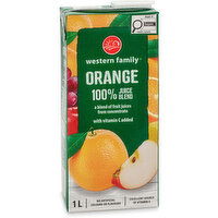 Western Family - Wes Cocktail & Juice Orange, 1 Litre