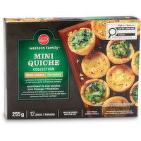 Western Family - Mini Quiche Appetizer, 255 Gram