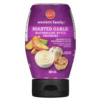 Western Family - Roasted Garlic Mayonnaise Style Dressing, 300 Millilitre