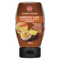 Western Family - Chipotle Lime Mayonnaise Dressing, 300 Millilitre