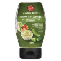 Western Family - Spicy Jalapeno Mayonnaise Style Dressing, 300 Millilitre