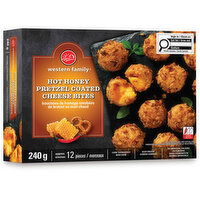 Western Family - Hot Honey Pretzel Coated Cheese Bites, 240 Gram