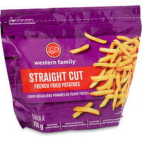 Western Family - Straight Cut French Fried Potatoes, 750 Gram