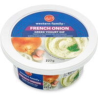 Western Family - French Onion Greek Yogurt Dip, 227 Gram