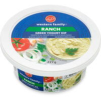 Western Family - Ranch Greek Yogurt Dip, 227 Gram