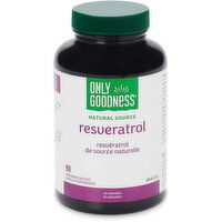 Only Goodness - Resveratrol Capsules, 90 Each