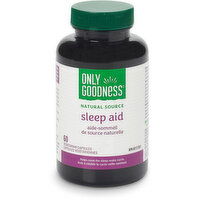 Only Goodness - Sleep Aid Capsules, 60 Each