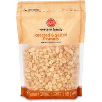 Western Family - Peanuts, Roasted and Salted, 500 Gram