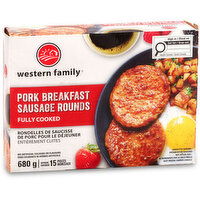 Western Family - Pork Breakfast Sausage Rounds