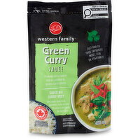 Western Family - Green Curry Simmer Sauce, 400 Gram