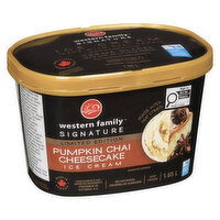 Western Family - Signature Pumpkin Chai Ice Cream Limited Edition, 1.65 Litre