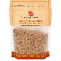 Western Family - Sunflower Kernels, Roasted & Unsalted, 350 Gram