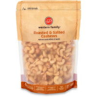 Western Family - Roasted & Salted Cashews, 500 Gram