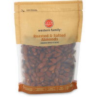 Western Family - Roasted & Salted Almonds, 500 Gram
