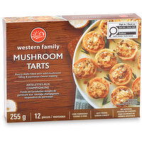 Western Family - Wild Mushroom Tarts, 255 Gram