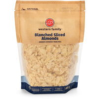 Western Family - Almonds Blanched Sliced, 400 Gram