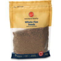 Western Family - Whole Flax Seeds, 350 Gram