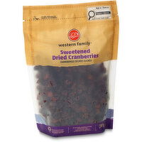 Western Family - Sweetened Dried Cranberries, 500 Gram