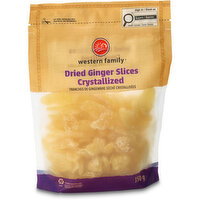 Western Family - Dried Ginger Slices Crystalized, 350 Gram