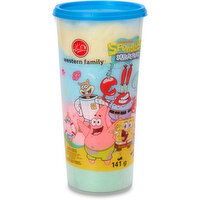 Western Family - Cotton Candy Sponge Bob, Sweet & Sour Pineapple, Sweet Blueberry, Sweet Vanilla, Sweet & Sour Apple, 141 Gram