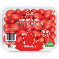 Western Family - Grape Tomatoes, Fresh, 454 Gram