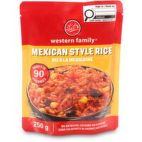 Western Family - Mexican Style Rice, 250 Gram