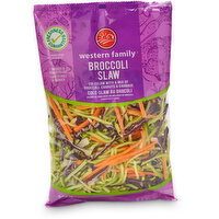 Western Family - Broccoli Slaw, 340 Gram