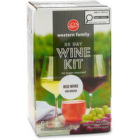 Western Family - Red Wine Kit, 6 Litre