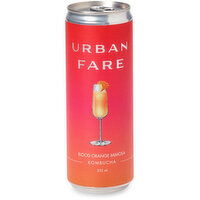 Urban Fare - Blood Orange Mimosa Kombucha, 355 Millilitre
