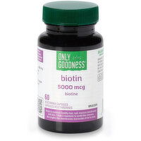 Only Goodness - Biotin 5000 mcg, 60 Each