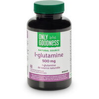 Only Goodness - Glutamine 500mg, 60 Each