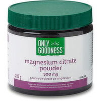 Only Goodness - Magnesium Citrate Powder 300 mg, 200 Gram