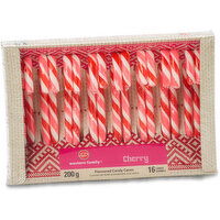 Western Family - Cherry Candy Canes, 16 Pack, 200 Gram
