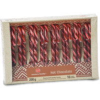 Western Family - Hot Chocolate Flavoured Candy Cane, 16 Pack, 200 Gram