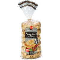 Western Family - Everything Bagels, 6 Pack, 450 Gram