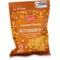 Western Family - Butterscotch Baking Chips, 270 Gram