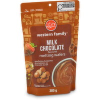 Western Family - Milk Chocolate Flavoured Wafers, 300 Gram