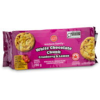 Western Family - White Chocolate Cranberry Lemon Cookies, 280 Gram