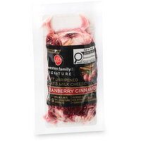 Western Family - Soft Unripened Goat's Milk Cheese with Cranberries and Cinnamon, 113 Gram