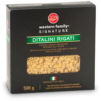 Western Family - Ditalini Rigati, 500 Gram