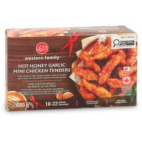 Western Family - Hot Honey Mini Chicken Tenders, 600 Gram