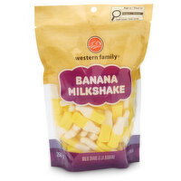 Western Family - Banana Milkshake Candy, 350 Gram